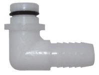 Shurflo Bend 90 ° 10mm plastic