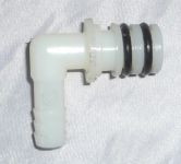 Bend 90 ° plastic diaphragm pump S-Type 10mm