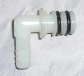 Bend 90 ° plastic diaphragm pump S-Type 10mm