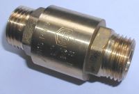 Check valve brass 1/2" AG