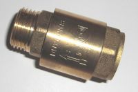 Check valve brass 1/2"  x 1/2" AG