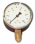 Pressure gauge 0-10 bar - Ø 40mm 1 / 8 "below