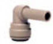 Insertion elbow 90° 1/2" tube x 1/2" barb
