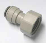 Connectors w/ female thread 3/8" x 5/8" Bsp inside