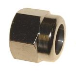 Überwurfmutter 6-kant Ms/vern. UNF 8,71 mm (1/2") BSF