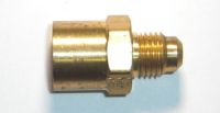 Adapter brass 7/16" MF x 1/2 BSF FF