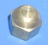 cap 1/2" FF - brass