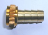 hose fitting brass swivel nut 1/2" IG x 13mm