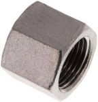 Blindkappe V2A 3/8" flach