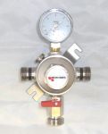 medium pressure reducer 1ltg., 3 bar, CO2/N2 r / l 5 / 8 ", Abg. G3 / 4 "