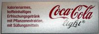 Leitungskennzeichnungsschild Coca-Cola light - 65 x 22 mm (Satz 10 Stk.)