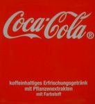 Hahn sticker spilled Coca Cola à 16 pcs / sheet - 42 x 48