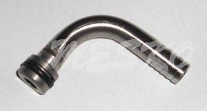 Edelstahl Schlauchanschluss 1/4" (6,5mm) winklig 90°