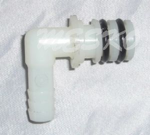 Bend 90 ° plastic diaphragm pump S-Type 10mm