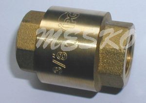 Check valve brass 3/8" IG