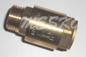 Check valve brass 1/2"  x 1/2" AG