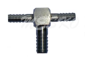 Tee reducer with output from 10 to 6.7 x 6.7 x 10