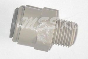 Einschraubanschluss 6,35mm (1/4") tube x 9,5mm (3/8") Nptf (PI010823S)