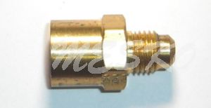 Adapter brass 7/16" MF x 1/2 BSF FF
