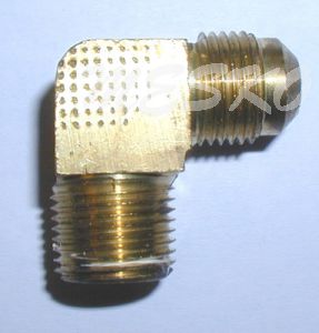 Adapter 90° Ms UNF 13,51 mm (1/2") MF x 20,95 mm (1/2") MPT