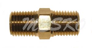 Double nipple brass 1 / 4 "AG / AG