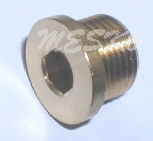 Plug brass 1 / 4 " inner 6-point.