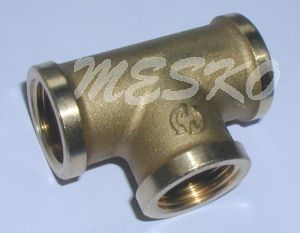 T-piece brass 3/4" FPT