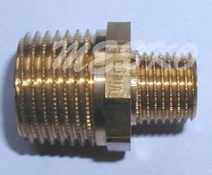reduction nipple 3/4" MPT x 3/8" MPT