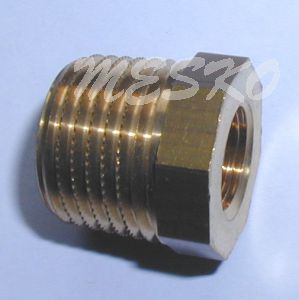 reduction 3/4" MPT x 1/2" FPT brass