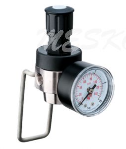 Druckminderer CO2 Flasche Soda Sprudel Trapezgewinde mit Manometer 10bar