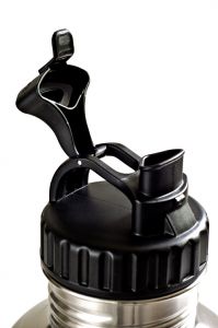Mega 2.0L Tanka with stainless steel loop closure and carabiner